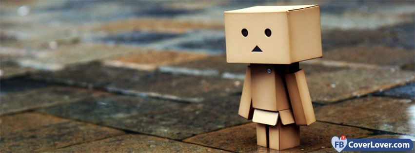 Danbo Smile Sad Danbo Danboards Funny And Cool Facebook Cover Maker 