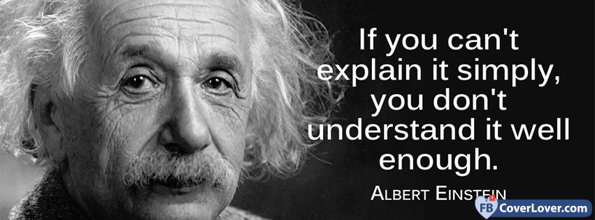 Explain Simply Albert Einstein Quote