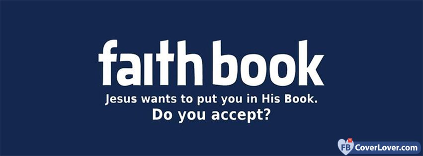Faith Book Religion Christian Facebook Cover Maker Fbcoverlover Com