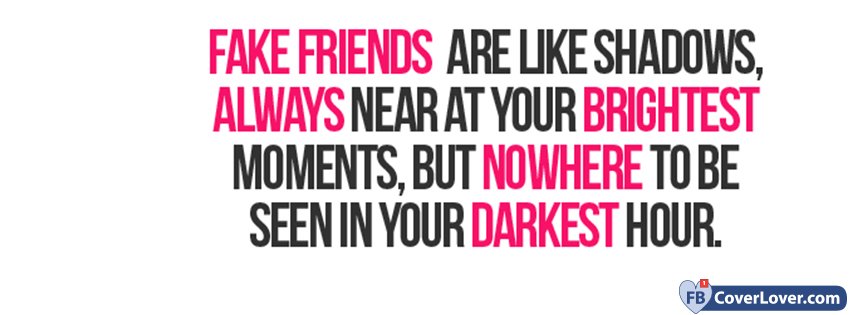 Fake Friends Quote