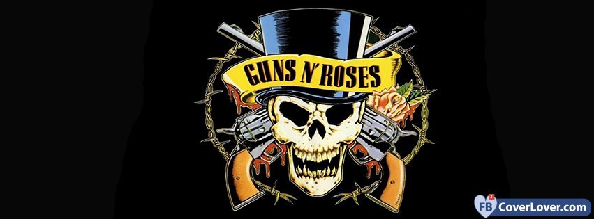 Guns N Roses Skull Logo