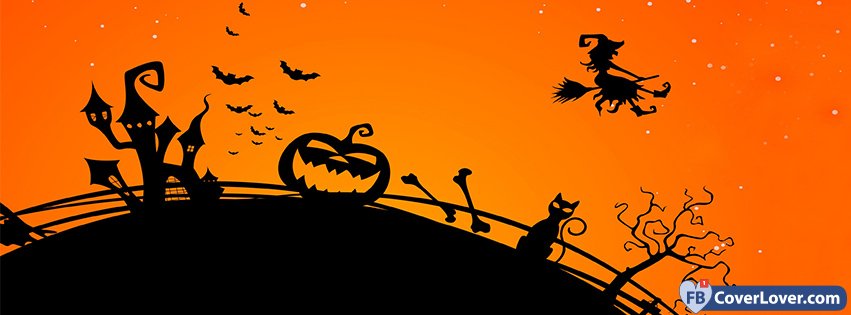 Halloween Flying Witch