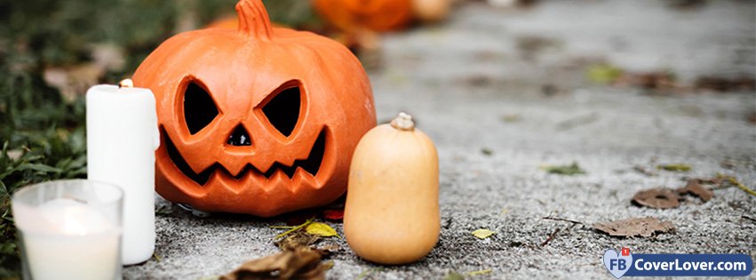 Halloween Pumpkin Candles