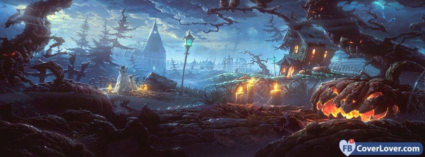Halloween Scary Village