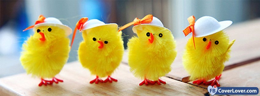 Happy Easters Funny Chickens