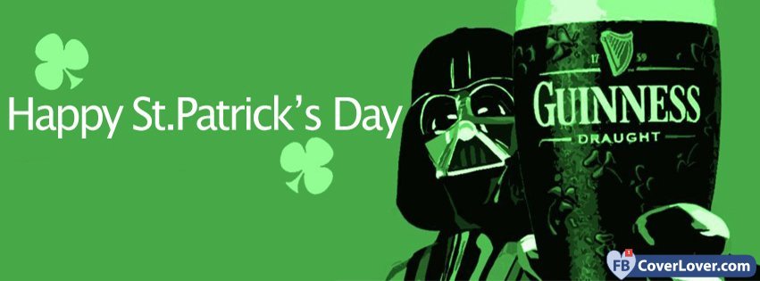 Happy Saint Patrick Darth Vador 2