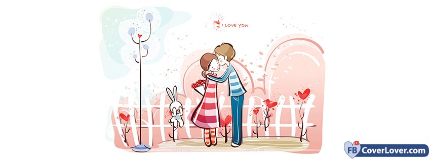 Happy Valentines Day Cute Couple