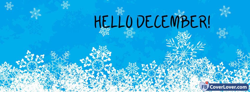 Hello December Snowflakes