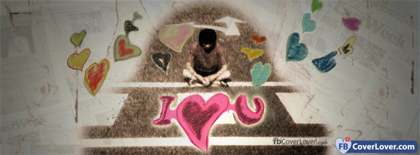 I Love You Drawn With Chalk