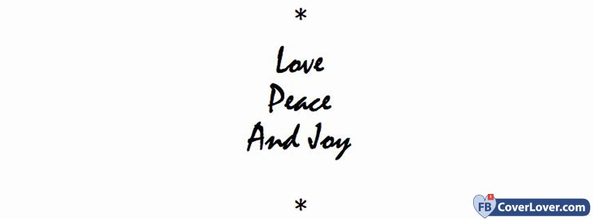 Love Peace And Joy