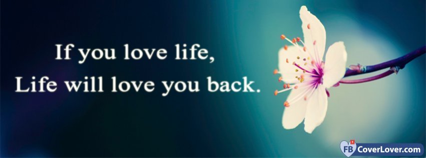 Love Your Life Life Facebook Cover Maker Fbcoverlover Com