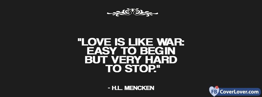 Love Is Like War 