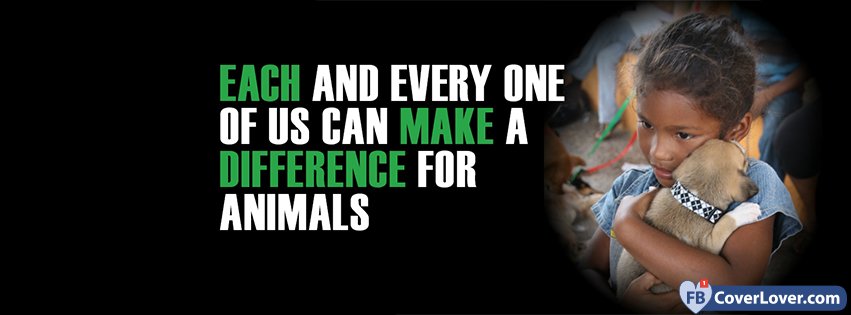 Make A Difference For Animals