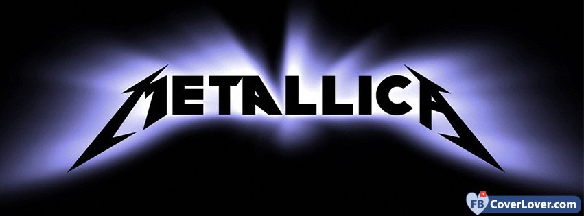 Metallica Blue Light Logo