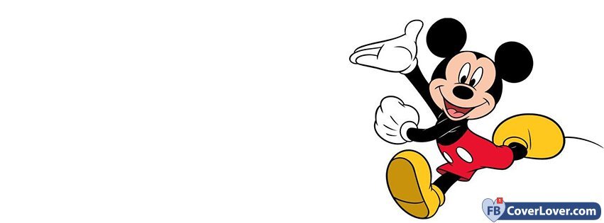 Mickey Mouse 11 Anime and cartoons Facebook Cover Maker 