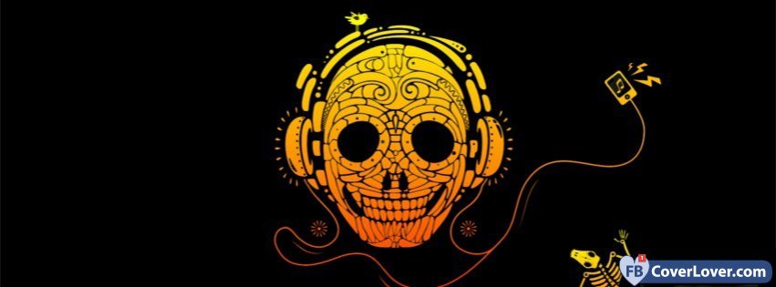 Music Happy Skull