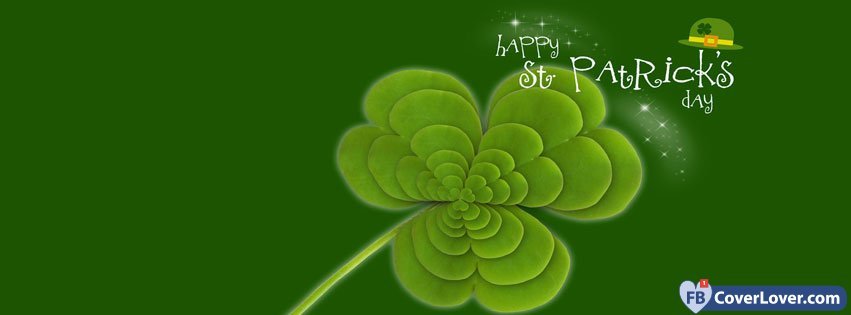 Saint Patrick Four Leaf Clover 3