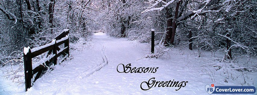 Seasons Greetings Snow