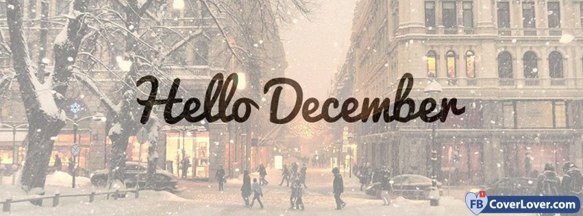 Snowy Hello December