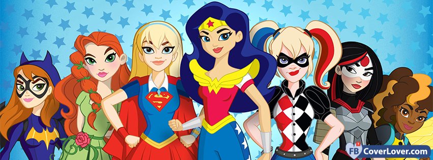 Super Women Heroes Cartoon