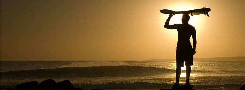 Surfer Sunset