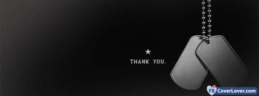 Thank You Veterans Dog Tags