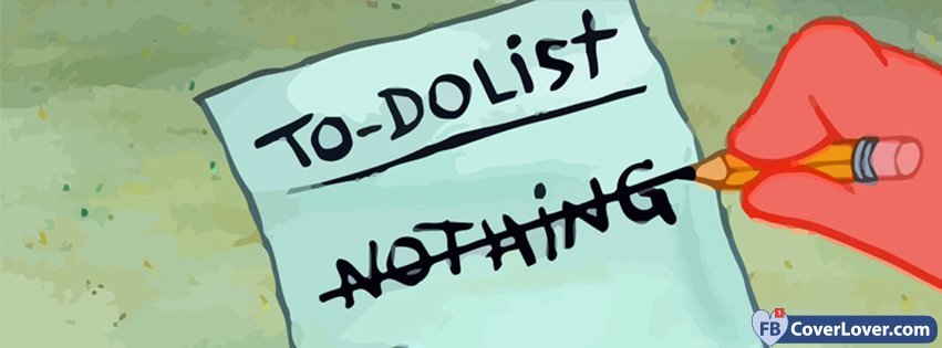 To Do List Spongebob 