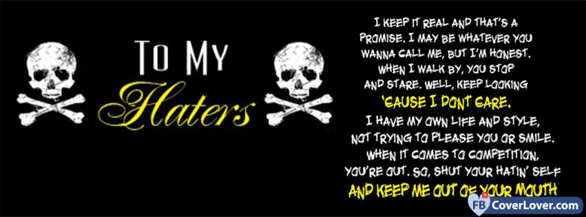 To My Haters