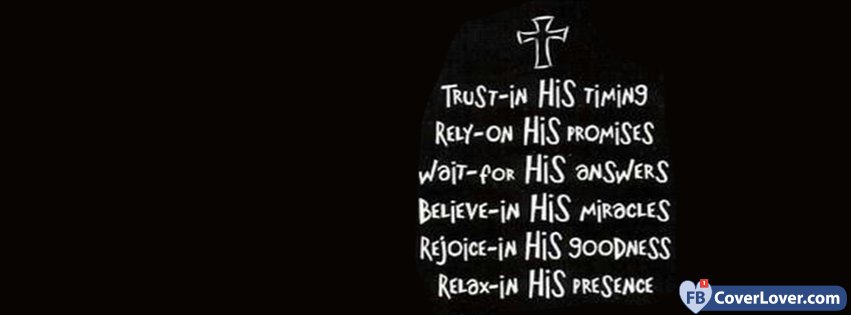 Trust Jesus