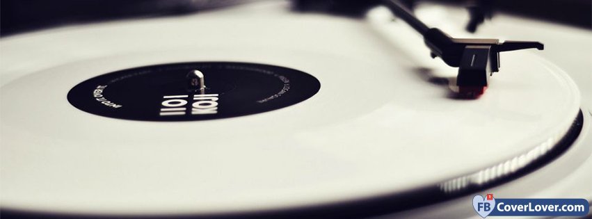 White Vinyl Player