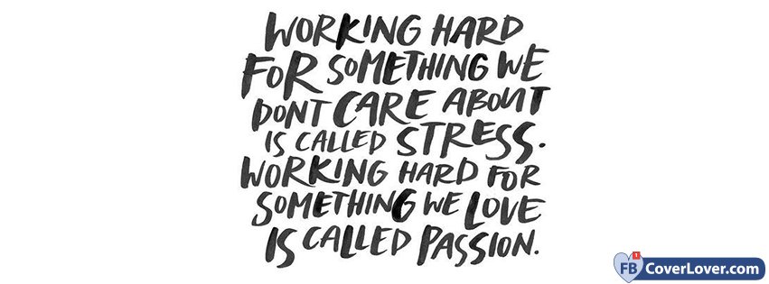 Work For Passion