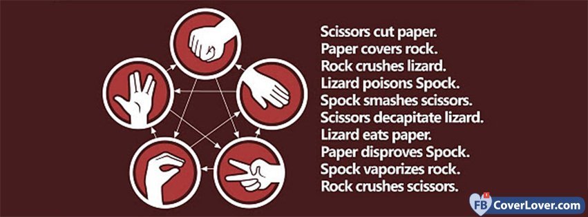 Big Bang Theory Scissors Cut Paper