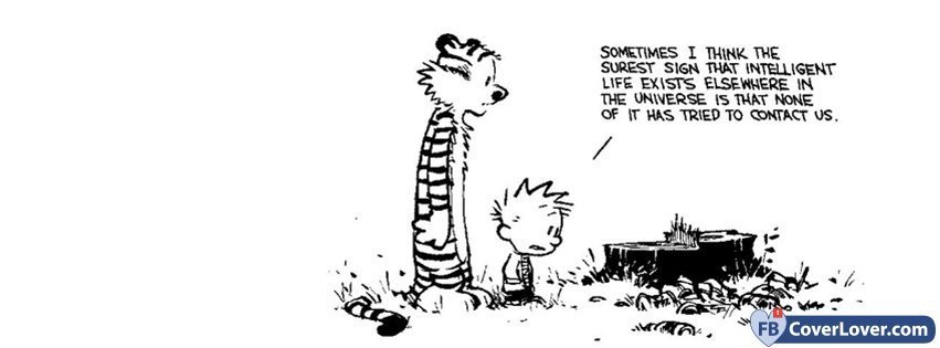 Calvin and Hobbes Facebook Covers