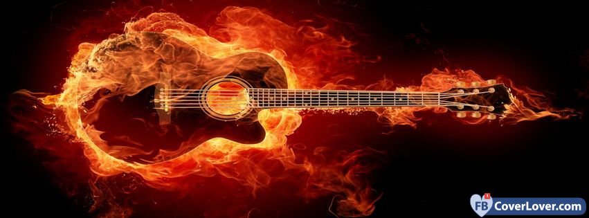 Flames Guitar