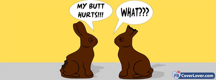 Funny Easter Bunny Funny And Cool Facebook Cover Maker ...