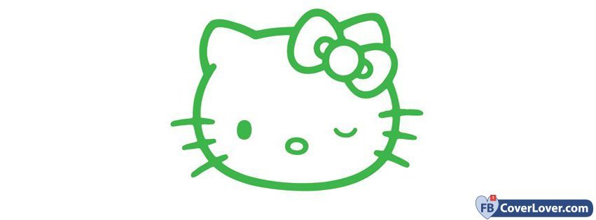 Green Hello Kitty