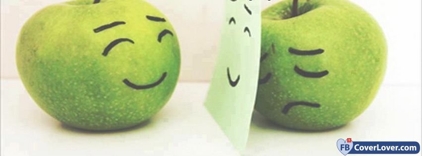 Happy And Sad Apple