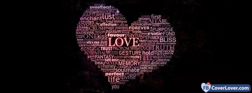 Heart Cloud Words 