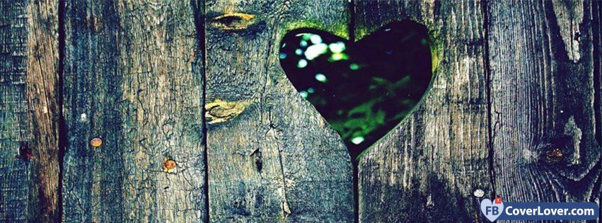 Heart Shaped In Wood 