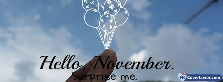 Hello November Surprise Me