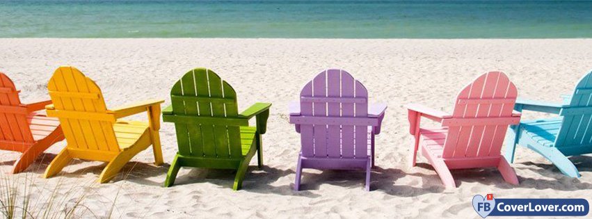 Holiday Colored Beach Chairs