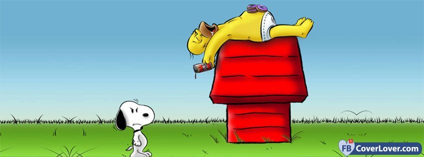Homer And Snoopy