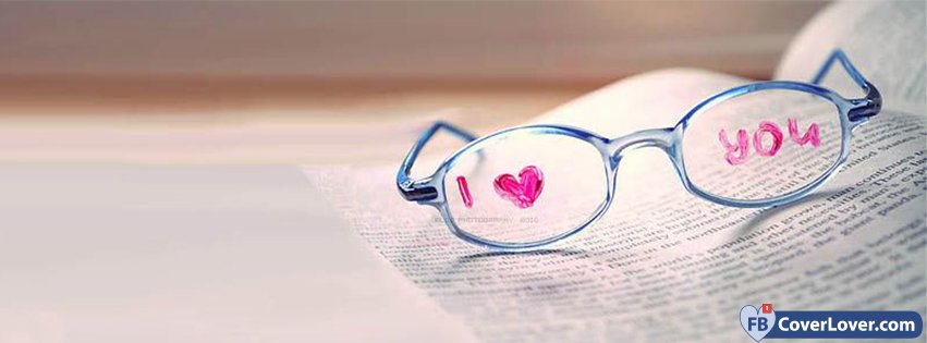 I Love You Written On Glasses