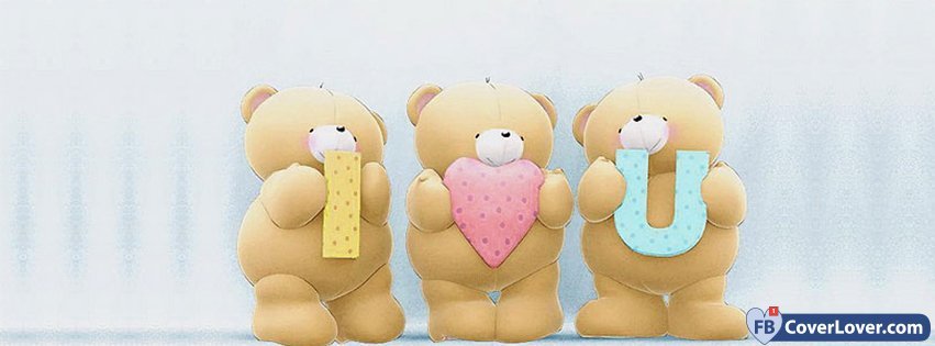 I Love You Cute Teddy Bears