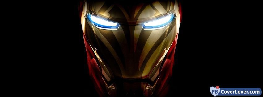 Iron Man Mask Facebook Covers