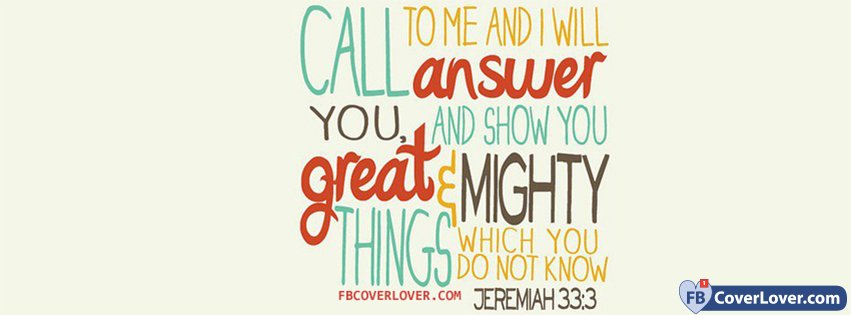 God Will Show You Great Things Jeremiah 333