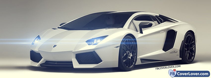 White Lamborgini