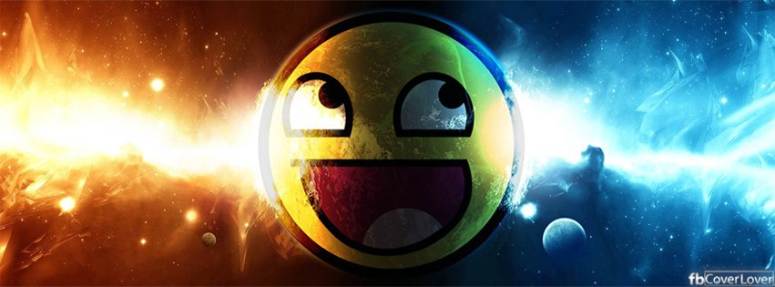 Lol Smiley Face In Space 