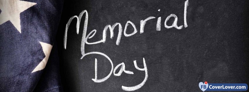 Memorial Day Blackboard