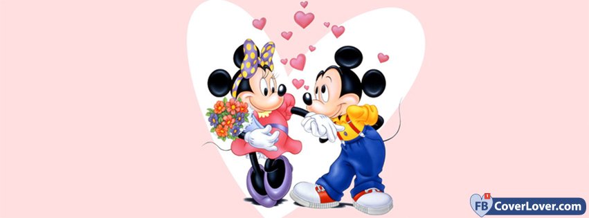 Mickey Mouse Love Fb Facebook Profile Timeline Cover